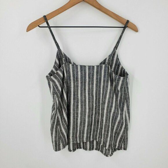 Abound Linen Blend‎ Button Front Camisole XXS NWOT - Picture 4 of 8
